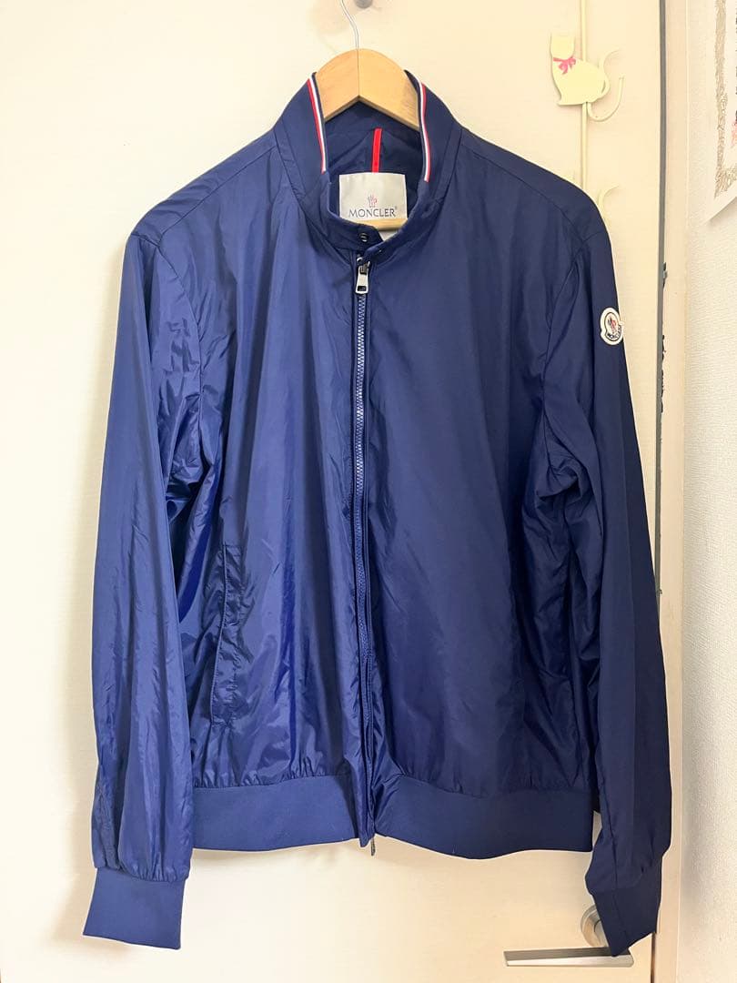 MONCLER ネイビー ナイロンジャケット サイズ2 - メルカリ