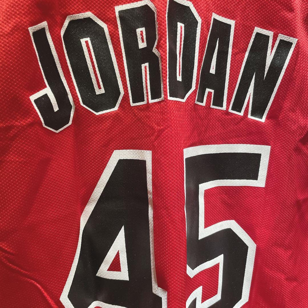 新品タグ付】champion×シカゴブルズ/幻背番号45/マイケルジョーダン