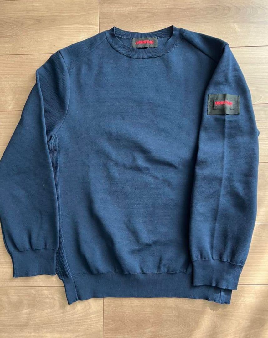 BRIEFING nano universe別注 ミラノリブ切り替ニットセーター - メルカリ