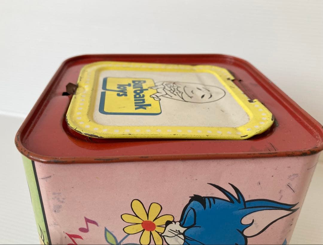 トムとジェリー MUSIC BOX ビンテージ 70s レトロ ブリキ 現状品