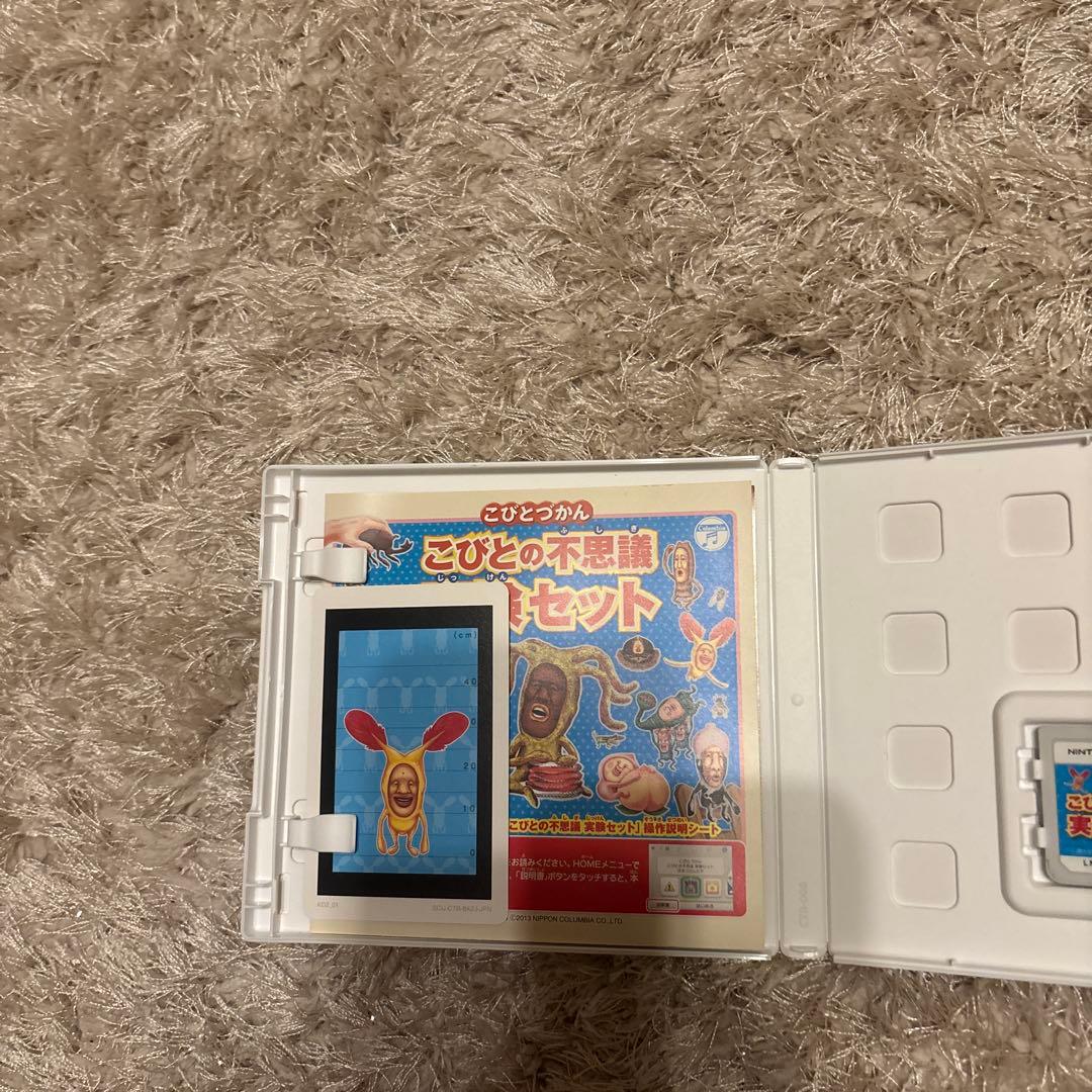 こびとづかん こびとの不思議実験セット 3DS カセット ソフト カード