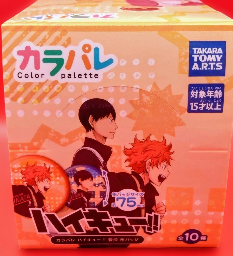 カラパレ ハイキュー!! 缶バッジ 全10種 (BOX販売） - メルカリ