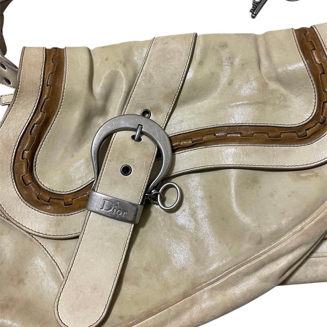 バッグ Christian Dior \"Gaucho\" saddle bag