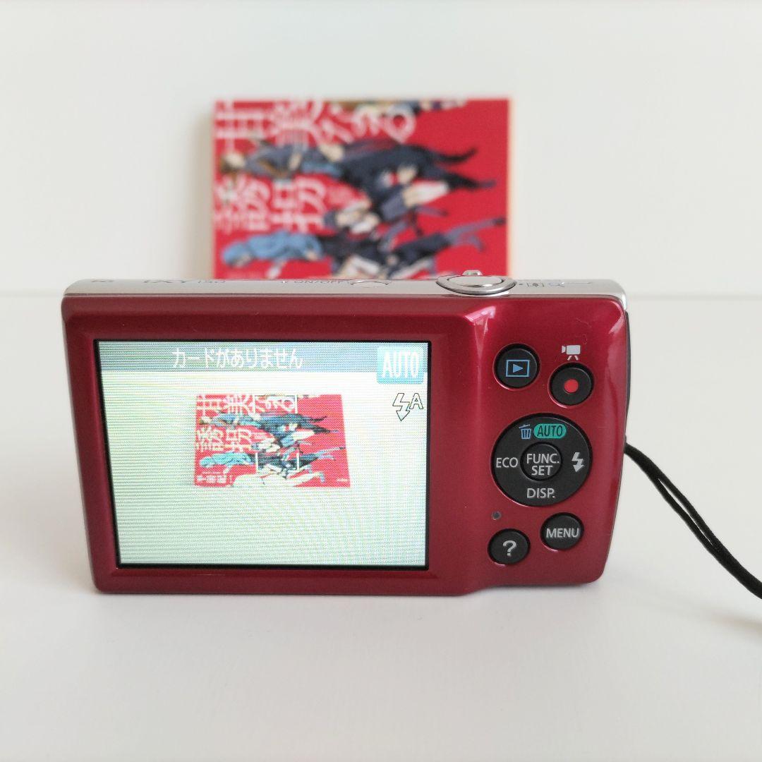 極美品 Canon デジカメ IXY150 レッド