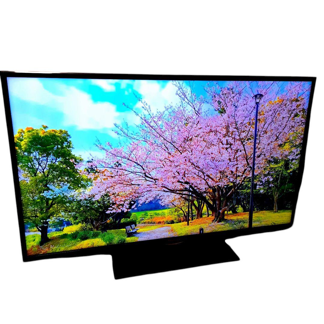 Hisense48インチ 大画面液晶テレビ スタンド・リモコン付き 鮮明綺麗 ハイセンス、壁寄せTVスタンドも使える“軽デカ”100型4K液晶 - AV Watch
