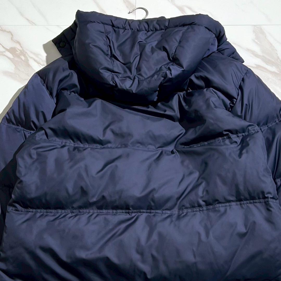 極美品◦XL✨】DESCENTE 2way ダウンコート ロング丈 ネイビー - メルカリ