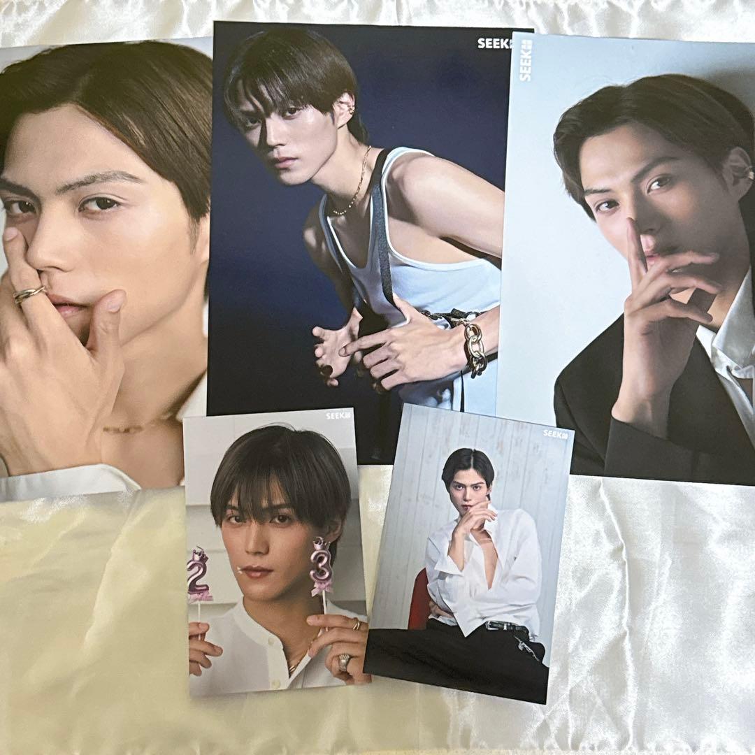 SEEK 11月号 簡秀吉 ポストカード ミニポスター 特典 - メルカリ