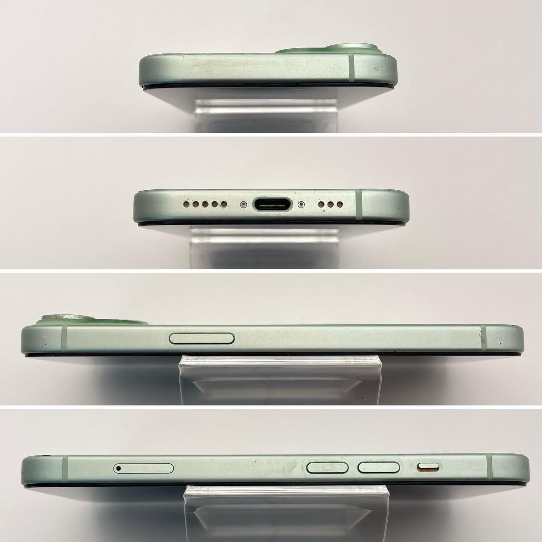 iPhone 15 256GB 大容量バッテリー新品100% SIMフリー 緑 - メルカリ