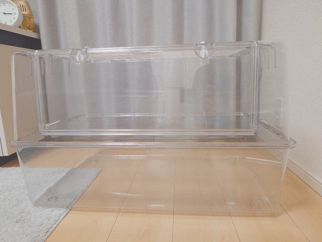 Ruexue ハムスターケージ 小動物ゲージ 75x47x43cm 飼育セット