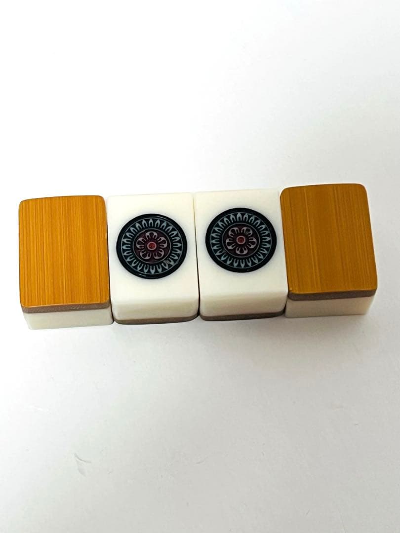 美品 ミズノ丸一 アール牌 背竹牌 直立彫 手彫り 当時年代物 高級品