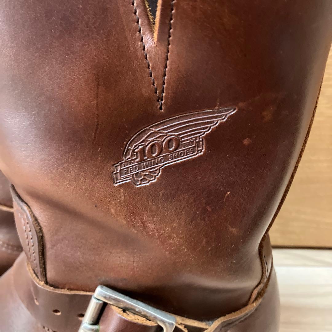 J*E様 限定品 RED WING SHOES エンジニアブーツ 5D ブラウン - メルカリ