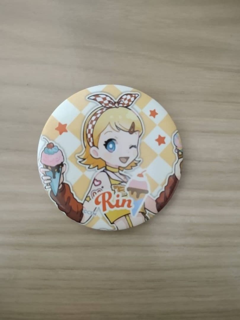 鏡音リン 缶バッジ - メルカリ
