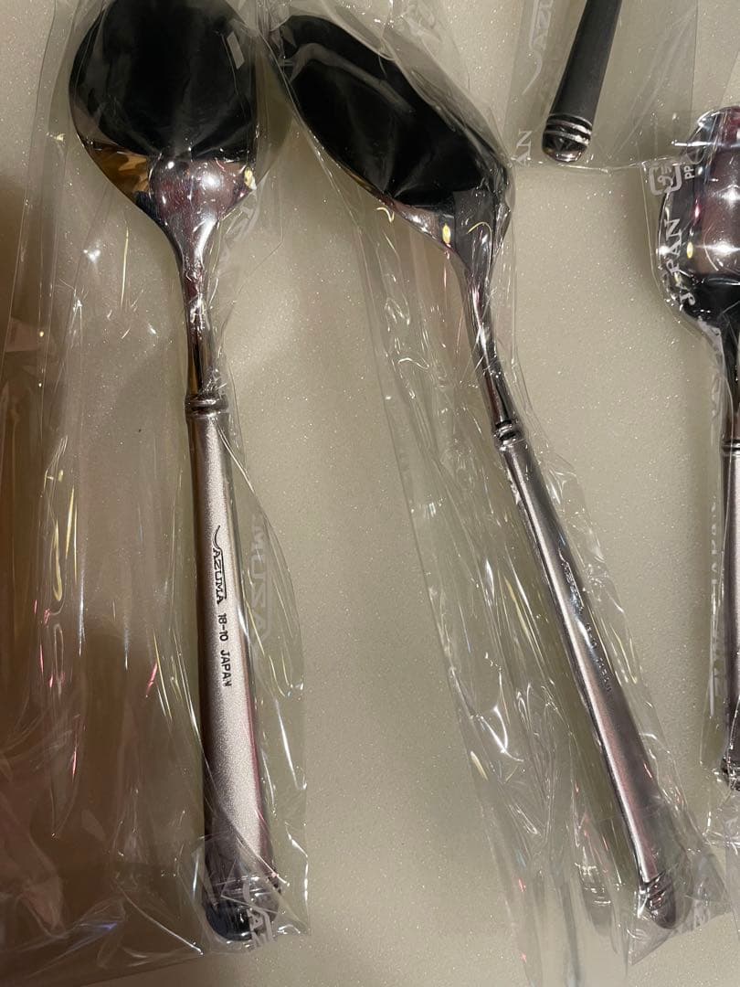 AZUMAJAPAN ステンレスカトラリーセット ジュエリーステンレス18-10