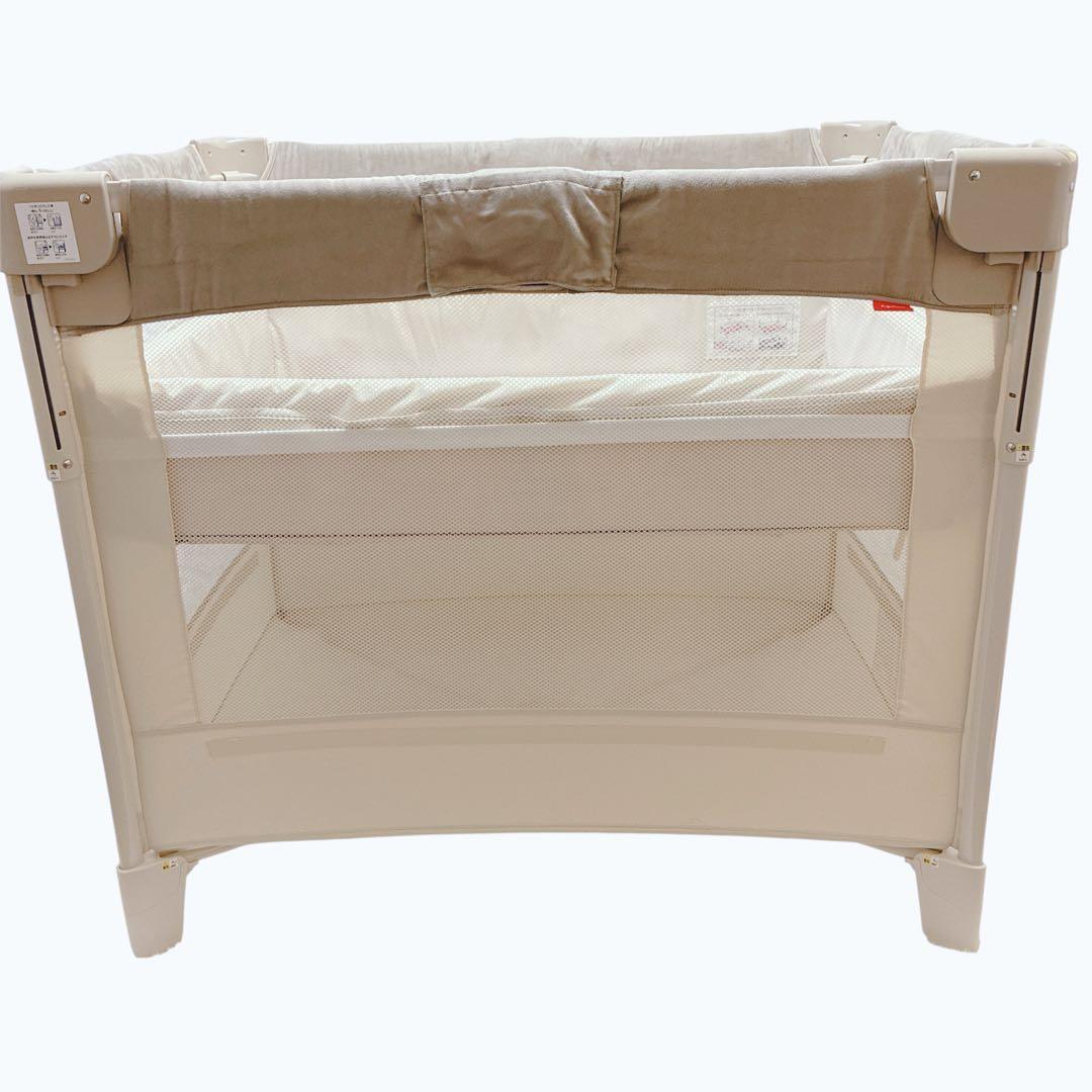 極美品 アップリカ Aprica ココネルエアープラス AB ホワイトベージュ