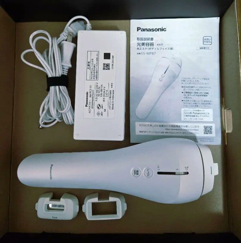 Panasonic 光美容器 ES-WP87 Amazon | パナソニック 光美容器 光エステ ボディ&フェイス用