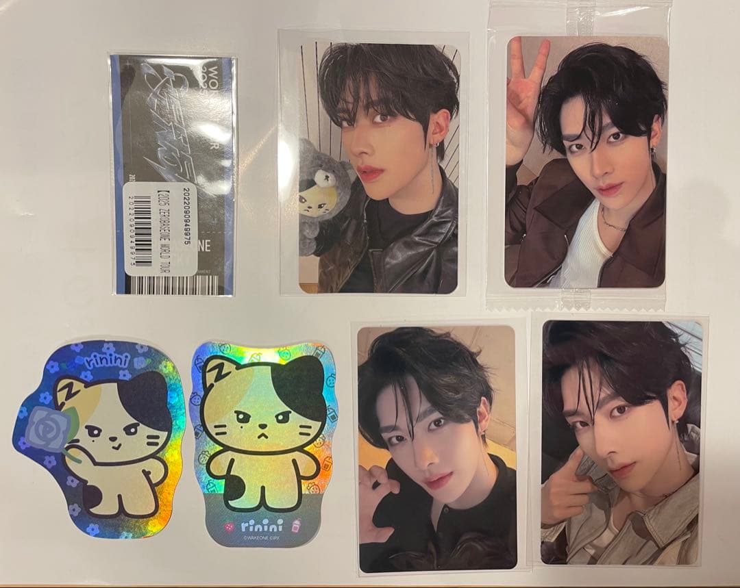 ZB1 ゼベワン リッキー トレカ リニニ - メルカリ