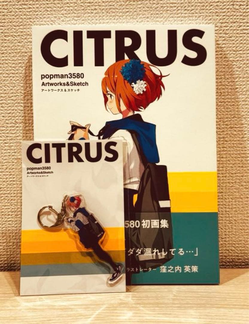 サイン本】CITRUS popman3580 アートワークス＆スケッチ - メルカリ