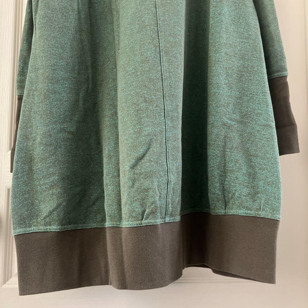 美品キューブキューブcubecubeセンソユニコグリーンスウェット