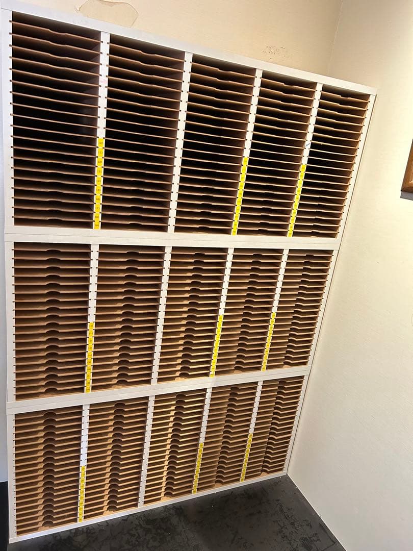 送料込】教材棚 くもん式 学習塾 学研 5列20段 - メルカリ