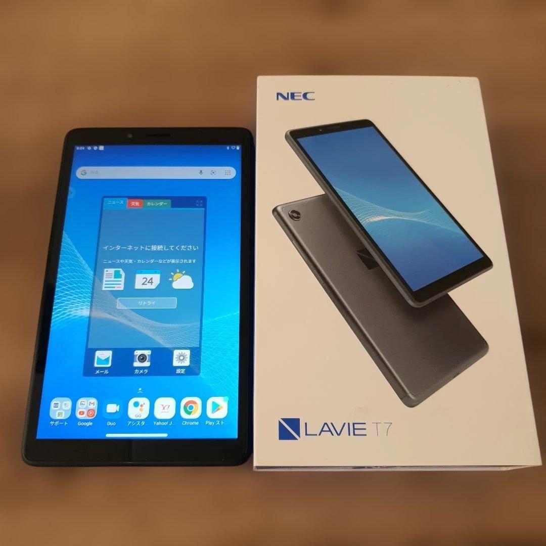 NEC LAVIE T7 T0755/CAS 7インチ Androidタブレット LaVie NEC LAVIE T7 PC-T0755CAS 7型ワイド Wi-Fiモデル Android