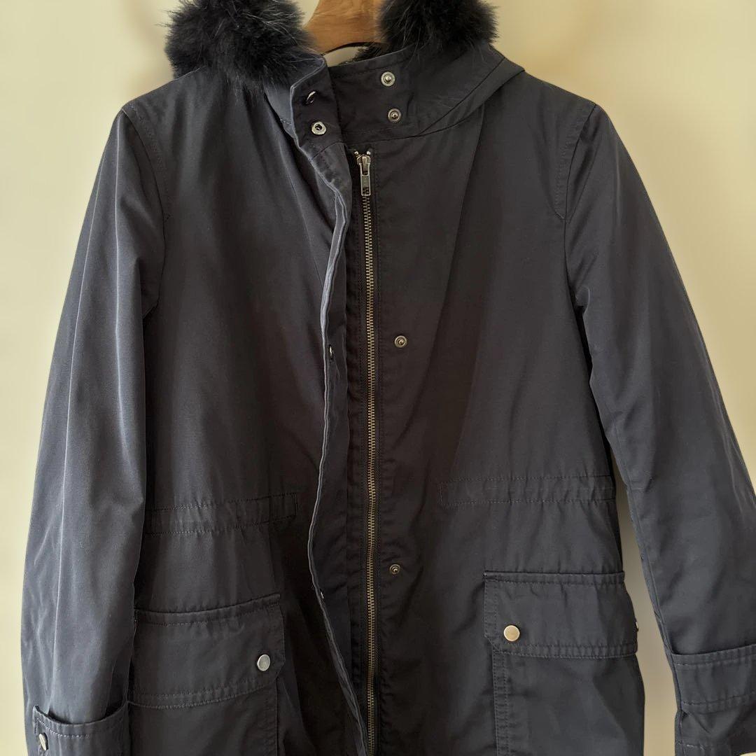 iCB ネイビー ダウン素材 モッズコート Mサイズ ネイビー 3way - メルカリ