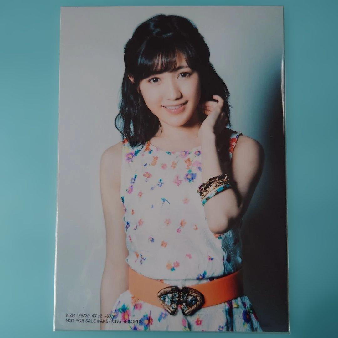 送料込み」AKB48 渡辺麻友 生写真 翼はいらない 通常盤封入特典 花柄