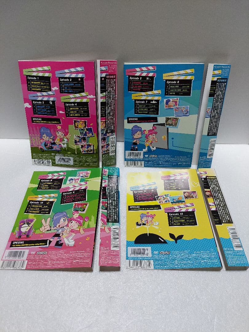 Hi Hi PUFFY AMIYUMI LET'S GO！ 全４巻 レンタル落ち