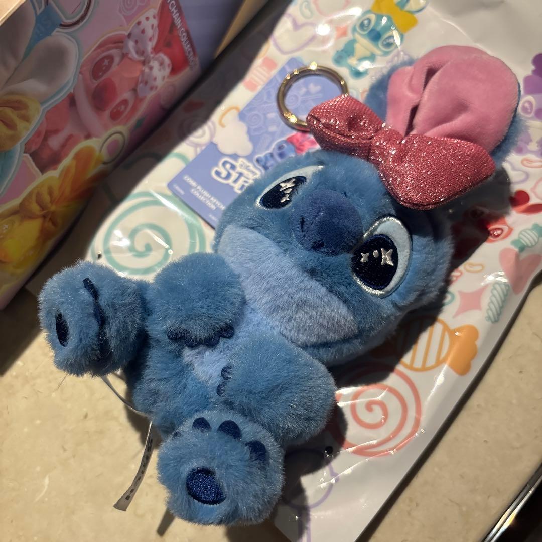 ディズニー Cosbi コスビ ぬいぐるみ キーチェーン スティッチ 限定