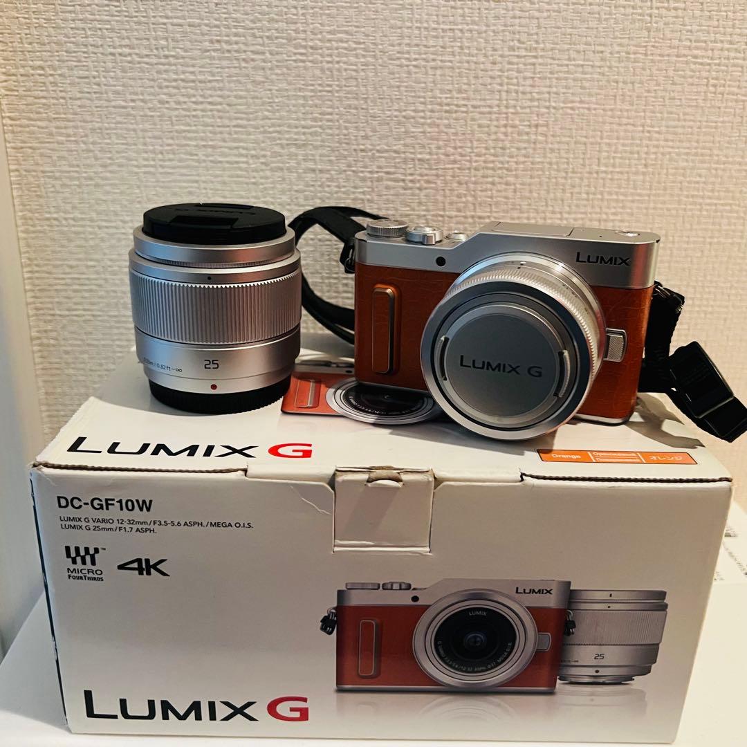 Panasonic ミラーレス LUMIX GF10 ダブルレンズキット 概要 デジタル一眼カメラ/ダブルレンズキット DC-GF10W | LUMIX