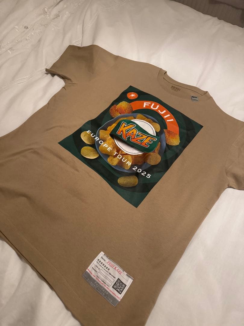 r*e様 藤井風 KAZE FUJII EUROPE TOUR 2025 限定T - メルカリ