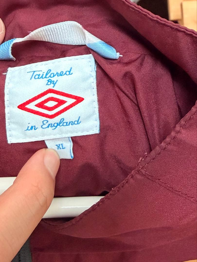 UMBRO マンチェスターシティ ナイロンジャケット アンブロ古着 サイズ