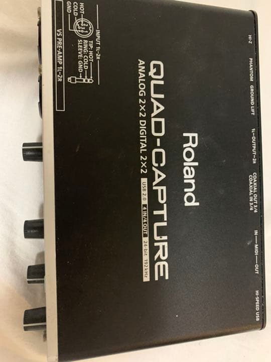 Roland【UA-55 QUAD-CAPTURE】オーディオインターフェース Amazon.co.jp: Roland ローランド オーディオインターフェイス QUAD