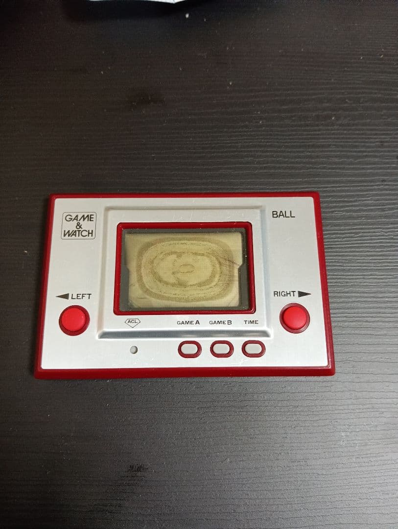 【レアGame&Watch Ball ゲームウォッチボール 1980年製 初期版 レア 任天堂 ゲームウォッチ ボール BALL 1980年 当時物 GAME WATCH