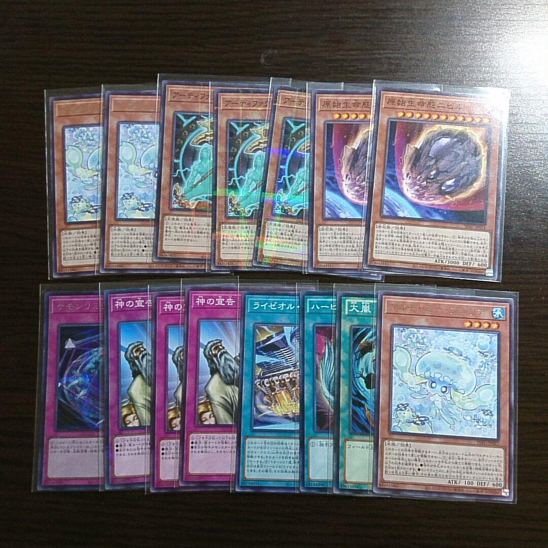 遊戯王 ライゼオル大会優勝構築デッキ EX有り スリーブ付き