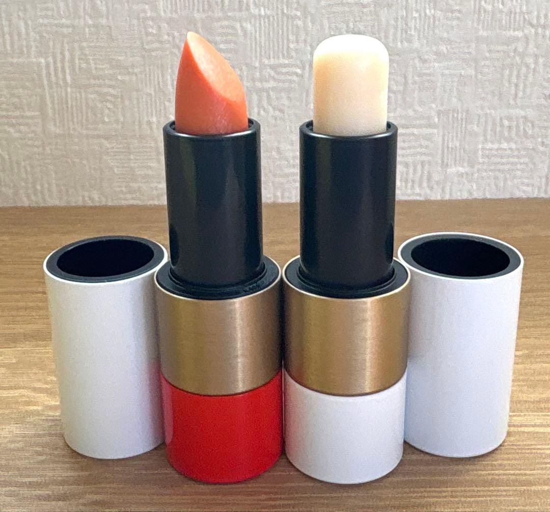 エルメス　リップバーム　リップグロス　２本セット 贈り物】HERMESリップバーム2本セット エルメスコスメ (HERMES/リップ