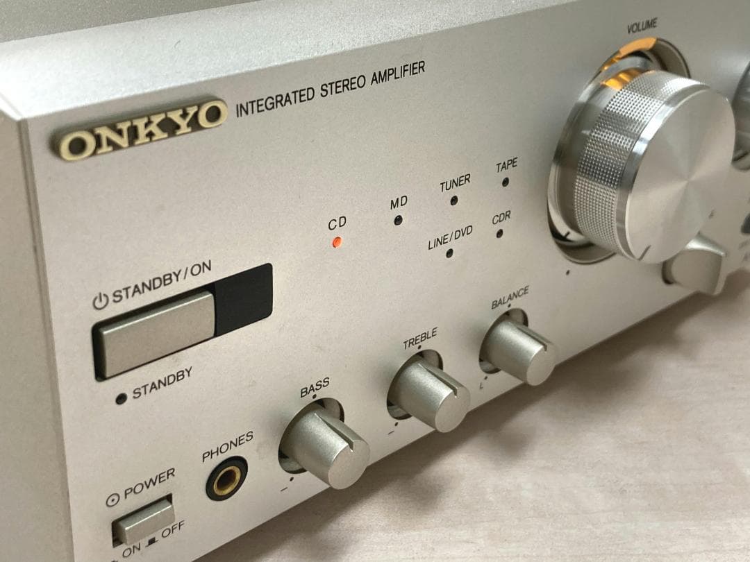 ONKYO A-909X SPリレー交換済み 上級機種 動作良好 美品