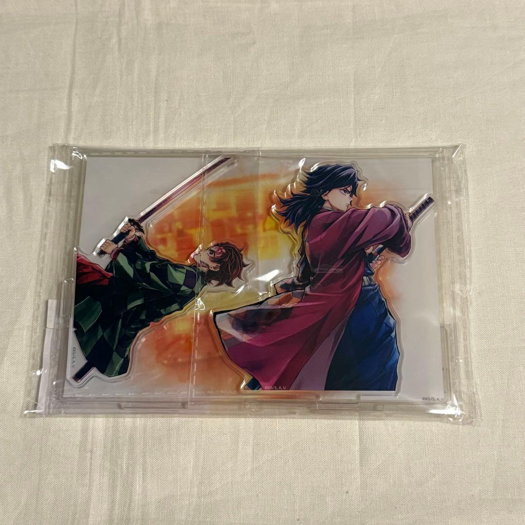 鬼滅の刃 コミケ 繋ぐ WEBSHOPくじ アクリルスタンド 炭治郎と義勇