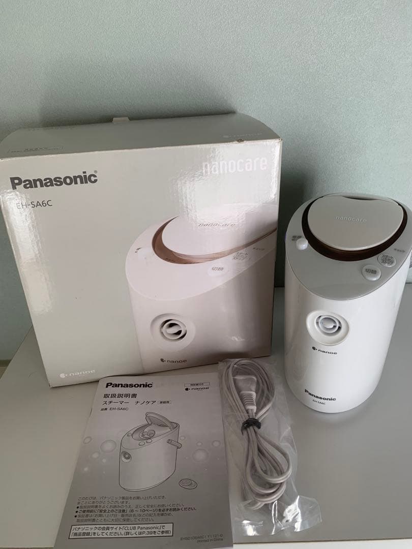 パナソニック Panasonic EH-SA6C-N スチーマー パナソニック スチーマー ナノケア EH-SA6Cをレビュー！クチコミ・評判