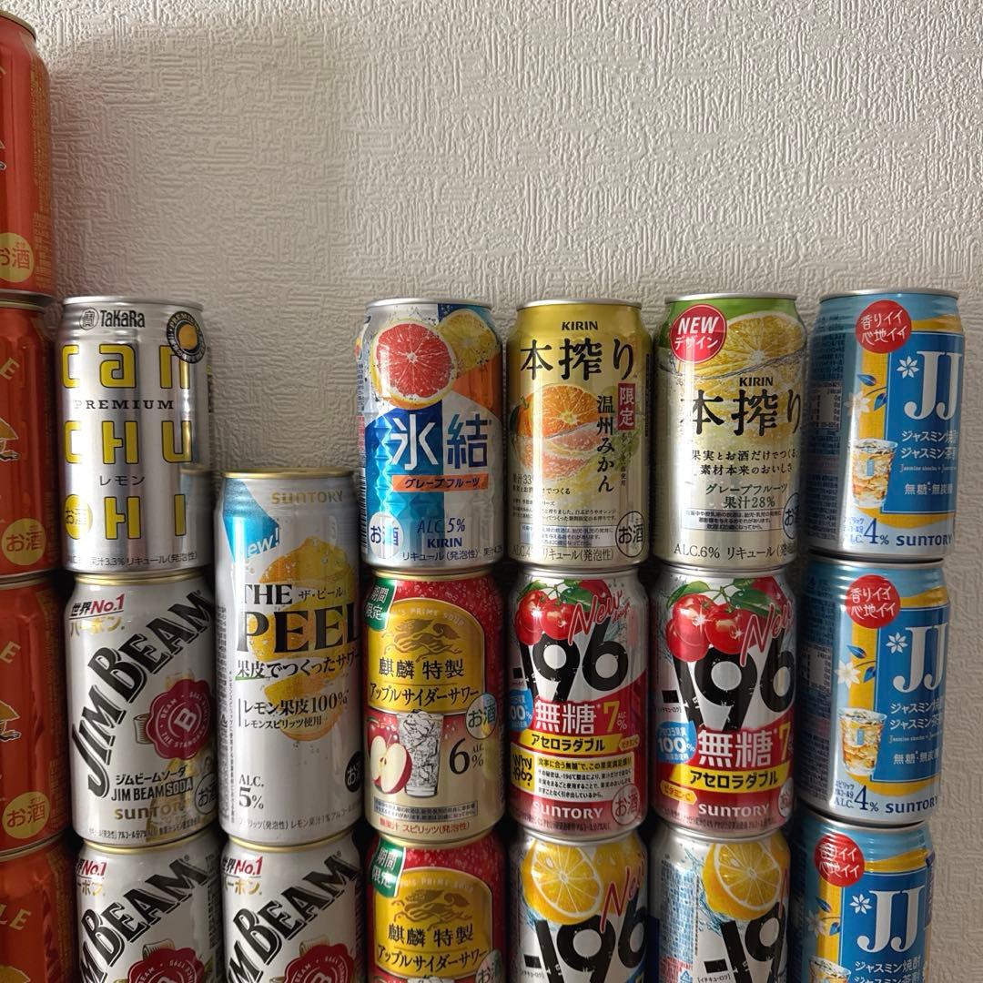 ビール＆チューハイまとめ売り 61本 - メルカリ