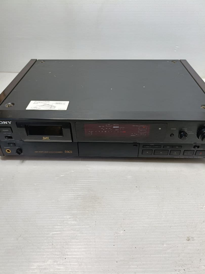 SONY 59ES DATデッキ 通電確認済 SONY 59ES DATデッキ 通電確認済 SONY DTC-59ES 修理不可 – Audiolife