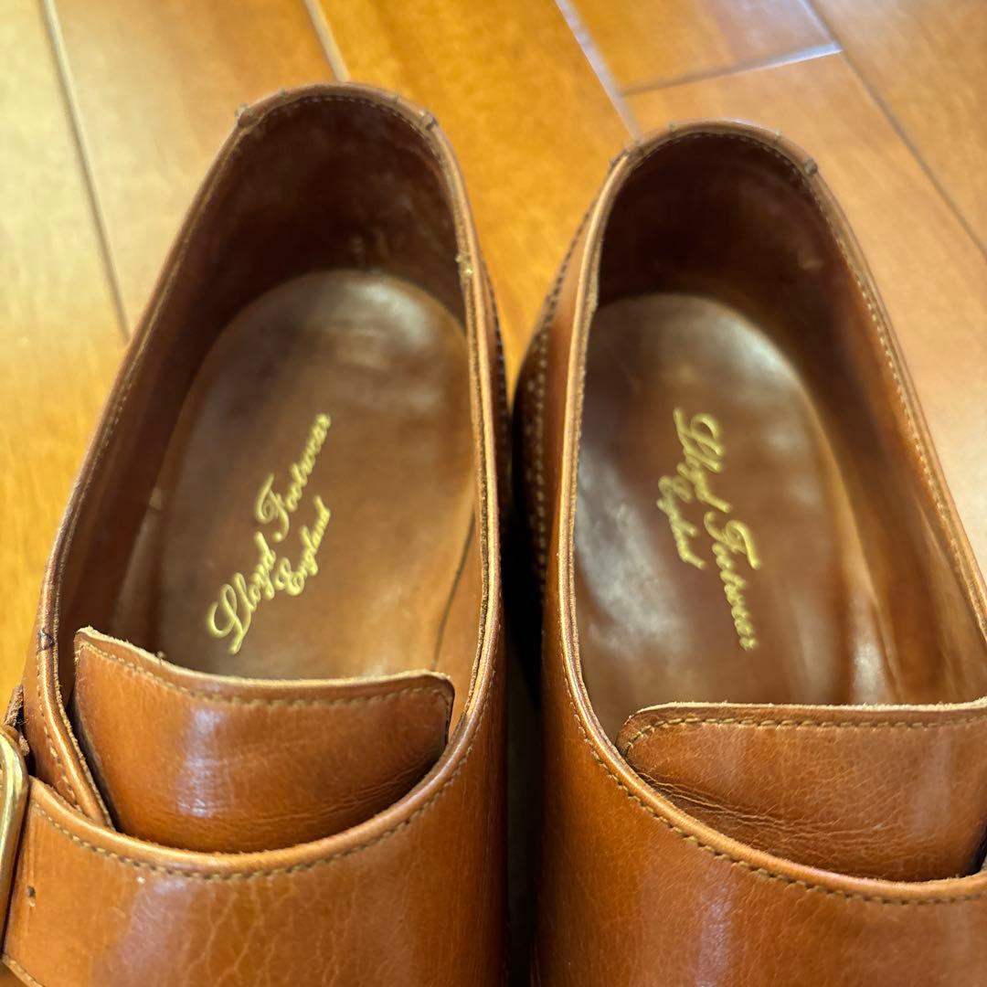 『美品』ロイドフットウェア モンクストラップ メダリオン 25.5cm