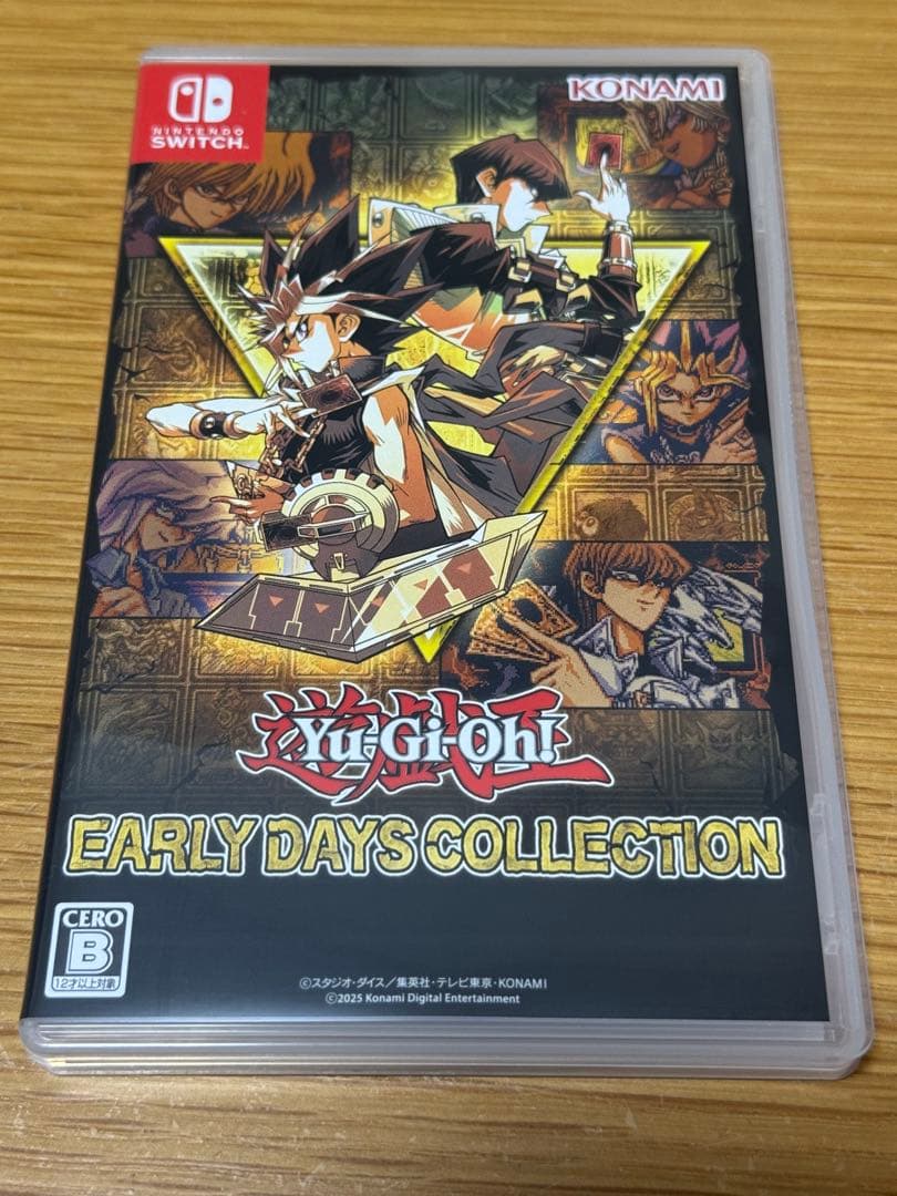 未使用・特典なし】遊戯王 アーリーデイズコレクション Switchソフト