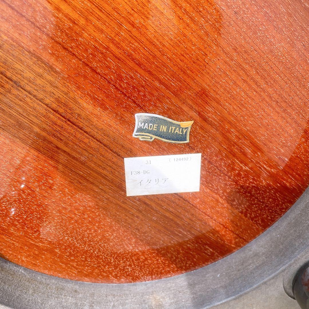 美品送料込】イタリア ドマン バーズアイ 象嵌 スツール 花台 サイド