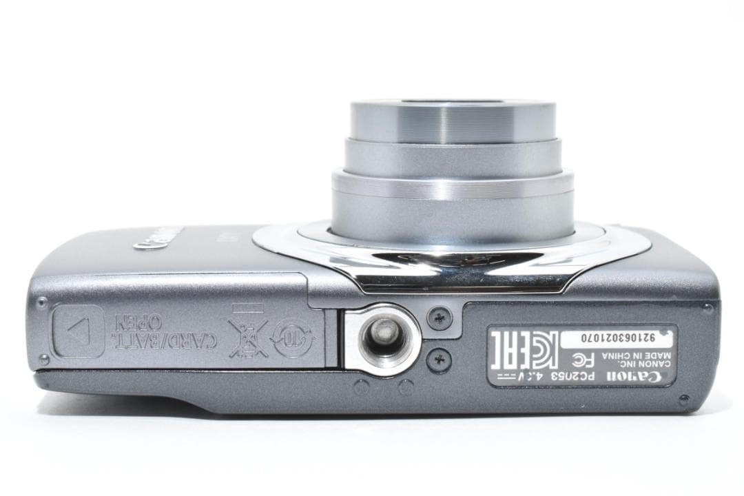 《 美品 》　キヤノン　Canon IXY 130 グレイ 動作確認済み・元箱付