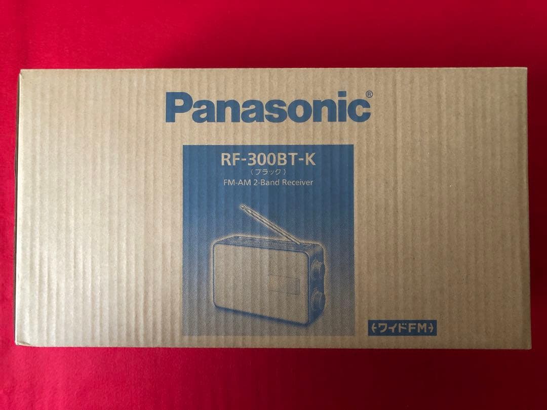 ラジオ・コンポ PANASONIC RF-300BT-K パナのラジオは声が“好い”！Bluetooth対応の最新機「RF-300BT」を