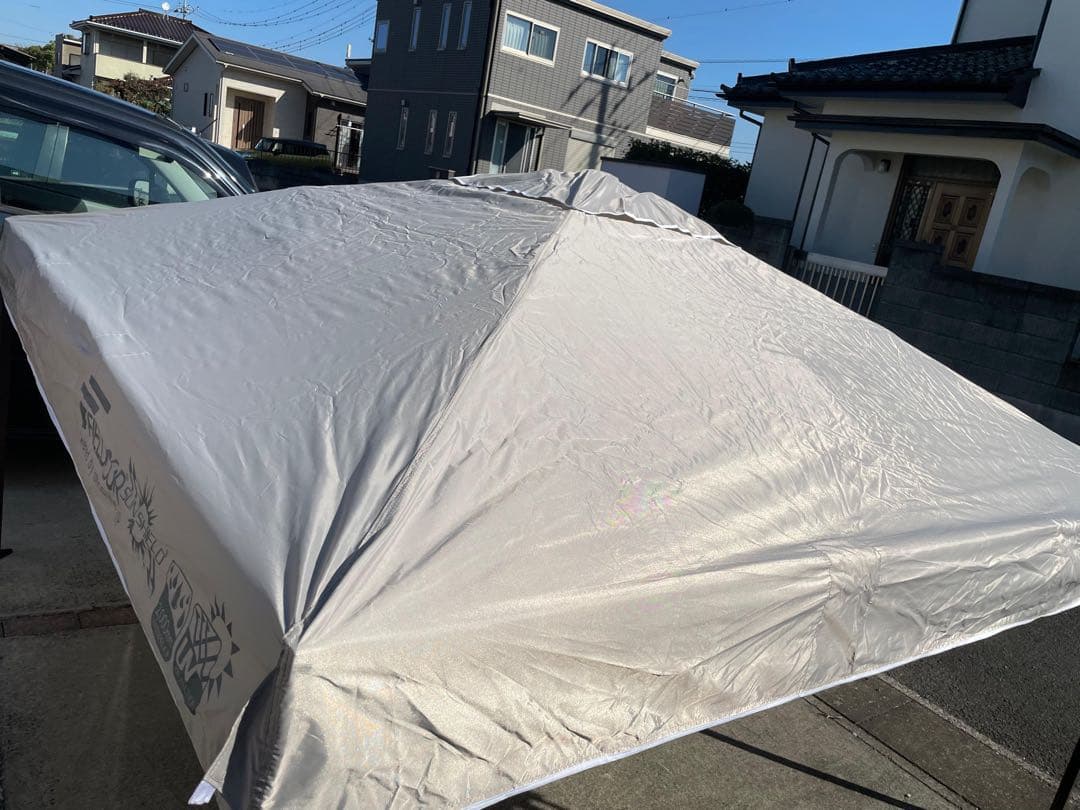 FIELDOOR ワンタッチタープテント 2.5×2.5m