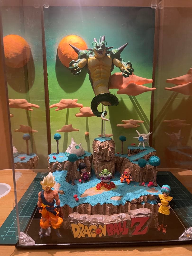 ドラゴンボール ナメック星 ジオラマ 自作 リペイント - メルカリ