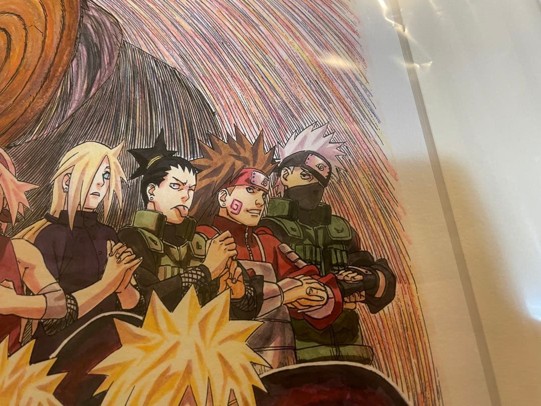 j*p様 NARUTO ナルト 高級複製原画 扉絵 複製原稿 複製原画 ジャンプ