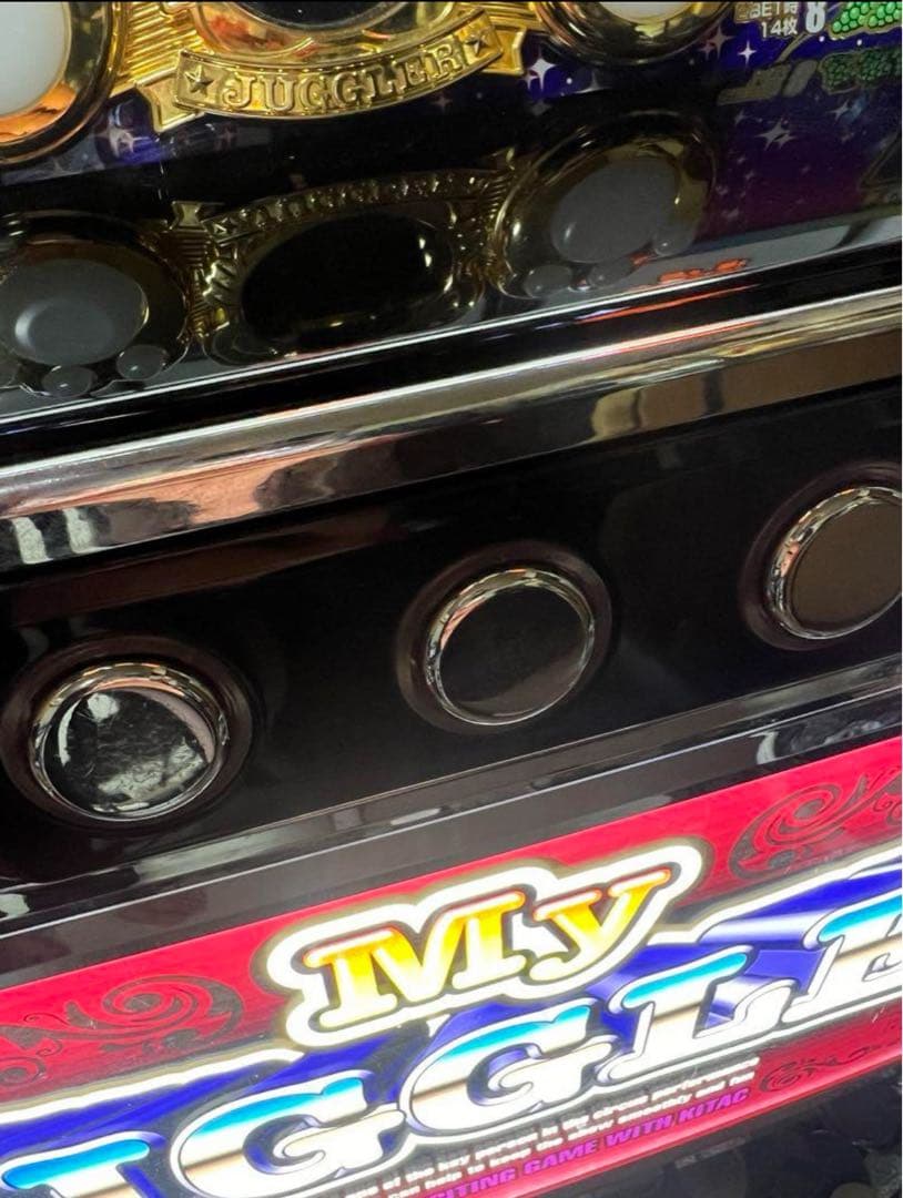 sマイジャグラー5(Ⅴ) 実機(データカウンター、イヤホンコンバーター付