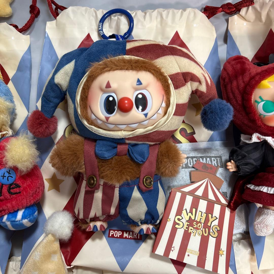 POPMART ラブブ WHY SO SERIOUS ぬいぐるみ7体セット - メルカリ